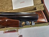 8943
Winchester 23 Pigeon XTR Lightweight, 20 Gauge, straight grip, RARE, IC/M, 26 “ Barrels, 98% one ding under forearm, other than that beautiful. - 16 of 25