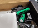 8949
Wildlife Technologies XLR 250 Green Light Flashlight gun mount rechargeable with accessories. Brand new never used - 4 of 8