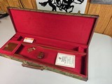 8965—Winchester Green with red interior trunk style shot gun case. Will fit a 101 or model 23. Was for a Model 23 classic 20 GA. Come with the origina - 10 of 18