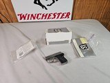 8981 LW Seecamp LWS32, 32 Cal, chrome, with box and paperwork, one mag, black grips, 97%, More pictures at dawsonsdoubles.com