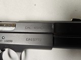 8985 Tanfoglio Witness 45 ACP, 5 “ Barrel, like new in box with 10 round magazine, More pictures at dawsonsdoubles.com - 9 of 16