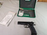 8985 Tanfoglio Witness 45 ACP, 5 “ Barrel, like new in box with 10 round magazine, More pictures at dawsonsdoubles.com - 1 of 16