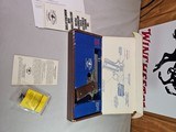 8992 Randal Firearms, A311 General Curtis Lemay model, 45 Cal, fixed sights,
99% with box and factory magazine,
4 1/2” barrel, More pictures at daws - 1 of 14