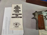 8992 Randal Firearms, A311 General Curtis Lemay model, 45 Cal, fixed sights,
99% with box and factory magazine,
4 1/2” barrel, More pictures at daws - 12 of 14