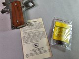 8992 Randal Firearms, A311 General Curtis Lemay model, 45 Cal, fixed sights,
99% with box and factory magazine,
4 1/2” barrel, More pictures at daws - 13 of 14