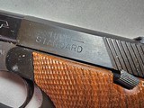 8983 High Standard Sport King, 22 LR, 4 1/2 barrel, NIB, wood grips, More pictures at dawsonsdoubles.com - 9 of 12
