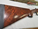 9004 Winchester Model 23 Side by Side Light Duck LD, Full/Full, 28” Barrels, 14 1/4 LOP, pistol grip, vent rib, 99% condition, In a green Winchester h - 13 of 25