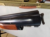 9004 Winchester Model 23 Side by Side Light Duck LD, Full/Full, 28” Barrels, 14 1/4 LOP, pistol grip, vent rib, 99% condition, In a green Winchester h - 16 of 25