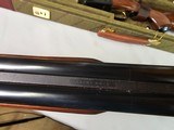9004 Winchester Model 23 Side by Side Light Duck LD, Full/Full, 28” Barrels, 14 1/4 LOP, pistol grip, vent rib, 99% condition, In a green Winchester h - 15 of 25