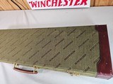9004 Winchester Model 23 Side by Side Light Duck LD, Full/Full, 28” Barrels, 14 1/4 LOP, pistol grip, vent rib, 99% condition, In a green Winchester h - 25 of 25
