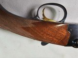 9004 Winchester Model 23 Side by Side Light Duck LD, Full/Full, 28” Barrels, 14 1/4 LOP, pistol grip, vent rib, 99% condition, In a green Winchester h - 5 of 25