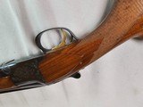 9005  Browning Belgium Superposed Lightning, 12 Gauge, 28Barrels, Mod/Full, Feather crotch wood, 14 LOP, Browning pad, Round Knob, All original - 11 of 14