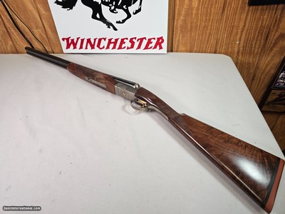 9018
Winchester 23 Golden Quail Collector Quality, 12 Gauge, 26” Barrels, IC/MOD, Beautiful straight grip, Gold Quail head on bottom of the receiver,