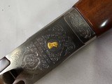 9018
Winchester 23 Golden Quail Collector Quality, 12 Gauge, 26” Barrels, IC/MOD, Beautiful straight grip, Gold Quail head on bottom of the receiver, - 19 of 24