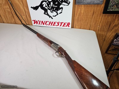 9021
Winchester 23 Golden Quail, 20 Gauge, 26 Barrels, IC/Mod, Single selective trigger, Gold Trigger, Ejectors, gold quail on the bottom receiver, F