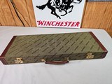 9026
Winchester Green Shotgun trunk style case. Has the red interior and comes with keys. Up to a 26” barrel.
Great case. More pictures at dawsonsdo - 1 of 13