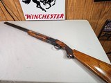 9030
Winchester 101 Field, 20 Gauge, 2 3/4 and 3” , Mod/Full, 28” barrels, single selective trigger, ejectors, Red W on the pistol grip, 1st three ye - 1 of 23