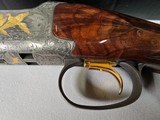 9031 Browning 425 Citori GRADE VI, 410 Gauge, Made in 2022, 30 “ barrels, Gold pheasant, 3 gold ducks, VERY RARE collectible shotgun! Collectors quali - 7 of 25