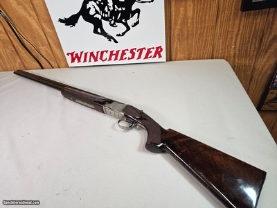 9038
Winchester 101 Pigeon 20 Gauge. Pistol Grip, 2 3/4 and 3”, Vent Rib, 28” Barrels, Full/MOD, Ejectors, LOP 14 1/4, Winchester butt plate, 96-97%