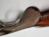 9037
Winchester 101 Pigeon Grade, 20 Gauge, 2 3/4, 26” vent rib barrels, IC/MOD, 14 1/4 LOP, Round Knob, Butt plate, Beautiful dark walnut, 99%, Corr - 16 of 25