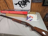 9043
Winchester 101 XTR Pigeon Grade, 12 Gauge, WInchoke (MOD/MOD), 28” Vented barrels, Butt pad, Round Knob, 14 1/4 LOP, in original box with all pa