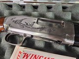 9046
Winchester Model 12 Pump Duck Unlimited, 20 Gauge, Limited Edition, 93-94 Gun of the year, 26” IC Rib barrel, 2 3/4, Beautiful 2/3 American Waln - 7 of 25