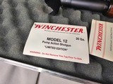 9046
Winchester Model 12 Pump Duck Unlimited, 20 Gauge, Limited Edition, 93-94 Gun of the year, 26” IC Rib barrel, 2 3/4, Beautiful 2/3 American Waln - 22 of 25