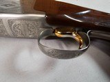 9052
Winchester 101 Diamond grade Skeet, 12 Gauge, 28” barrels, SK/SK, Pistol grip, butt pad, gold trigger, ported barrels, 14 1/4 LOP, all original, - 7 of 25