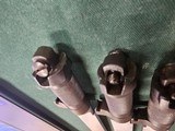 9056 Yugoslavian SKS blade bayonet, New. There are three in this lot, they have a 11” blade and lug for the rifle mount. More pictures at dawsonsdoubl - 11 of 14