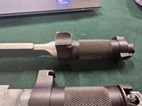 9056 Yugoslavian SKS blade bayonet, New. There are three in this lot, they have a 11” blade and lug for the rifle mount. More pictures at dawsonsdoubl - 13 of 14
