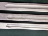 9056 Yugoslavian SKS blade bayonet, New. There are three in this lot, they have a 11” blade and lug for the rifle mount. More pictures at dawsonsdoubl - 4 of 14
