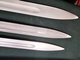 9056 Yugoslavian SKS blade bayonet, New. There are three in this lot, they have a 11” blade and lug for the rifle mount. More pictures at dawsonsdoubl - 9 of 14