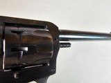 9054 H+R Arms Model 922 22 Caliber Long Rifle, Blued, 9 round, plastic checkered grips, 6” barre;, Leather custom holster. More pictures at dawsonsdou - 18 of 21