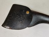 9054 H+R Arms Model 922 22 Caliber Long Rifle, Blued, 9 round, plastic checkered grips, 6” barre;, Leather custom holster. More pictures at dawsonsdou - 20 of 21