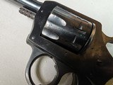 9054 H+R Arms Model 922 22 Caliber Long Rifle, Blued, 9 round, plastic checkered grips, 6” barre;, Leather custom holster. More pictures at dawsonsdou - 11 of 21