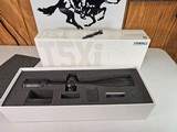 9062
Steiner T5XI 5-25x56, Steiner SCR Reticle,34 MM tube, matte black, # 5122, like new in box,
More pictures at dawsonsdoubles.com - 1 of 15