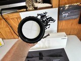 9062
Steiner T5XI 5-25x56, Steiner SCR Reticle,34 MM tube, matte black, # 5122, like new in box,
More pictures at dawsonsdoubles.com - 11 of 15