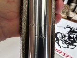 9064
Remington Model 700, 243 Cal, Mas Pull Stock, Jewel Trigger, CBT match bore, 7.5 twist, muzzle break. More pictures at dawsonsdoubles.com - 14 of 22