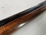 9063
Neumann Liege Belgium, 7x57, Mannlicher stock with check piece, heavy German engraving, engraved buffalo on floor plate, Flor des lies, ebony fr - 18 of 25