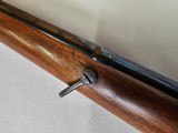 9063
Neumann Liege Belgium, 7x57, Mannlicher stock with check piece, heavy German engraving, engraved buffalo on floor plate, Flor des lies, ebony fr - 13 of 25