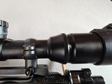 9063
Neumann Liege Belgium, 7x57, Mannlicher stock with check piece, heavy German engraving, engraved buffalo on floor plate, Flor des lies, ebony fr - 11 of 25