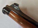 9063
Neumann Liege Belgium, 7x57, Mannlicher stock with check piece, heavy German engraving, engraved buffalo on floor plate, Flor des lies, ebony fr - 14 of 25
