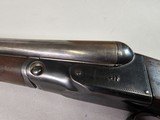 9076
Parker V Model, 12 Gauge, 30” Barrels, MOD/FULL, Small dent on barrel, repair on side panel, Vulcan steel barrel, double trigger, extractors, cr - 8 of 25