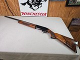 9073
Smith & Wesson Model 1000,
20 gauge, 14” LOP, 28” Barrels, Mod, butt plate, A++ Walnut, 3 marks, black engraved receiver, vent rib, more pictur - 1 of 25