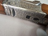 9080
SKB 600, 410 Gauge, 28” Barrels, IC/IC, extensive heavy engraving, gold trigger, pigeon grip with cap, 14 1/4 LOP, factory pad, extractors, cros - 9 of 25