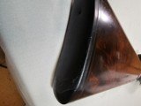 9082
Winchester 101 Super grade XTR, (Pigeon) 12 Gauge, M/F 28” Barrels, Round Knob, 14 1/2 LOP, butt pad, vent rib,
AA++, fancy tiger striped feath - 11 of 25