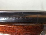 9082
Winchester 101 Super grade XTR, (Pigeon) 12 Gauge, M/F 28” Barrels, Round Knob, 14 1/2 LOP, butt pad, vent rib,
AA++, fancy tiger striped feath - 19 of 25
