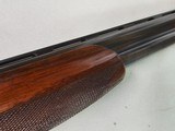 9082
Winchester 101 Super grade XTR, (Pigeon) 12 Gauge, M/F 28” Barrels, Round Knob, 14 1/2 LOP, butt pad, vent rib,
AA++, fancy tiger striped feath - 23 of 25