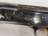 9087
Browning Belgium, A-5, 12 gauge, light 12, 26” barrels, mod choke, 14 1/2 LOP, Gold trigger, vent rib front steel bead, manufactured, 1973, 97% - 9 of 25