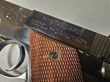9086
Hi Standard H-D Military, 22 LR, 99%, Excellent collectors condition, 4 1/2 barrel, high luster blued, 1946 manufactured, more pictures at dawso - 6 of 16